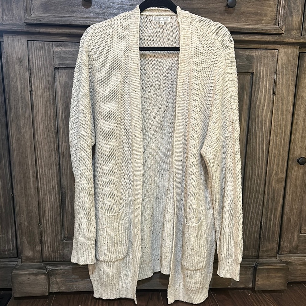 Cream Knit Cardigan